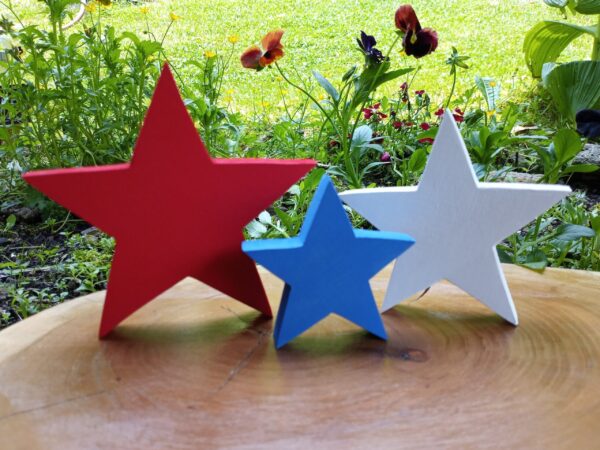 Patriotic Stars, 4th of July Decor, Summer Décor, Americana Stars, Independence Day, Primitive, American Decorations, Summertime